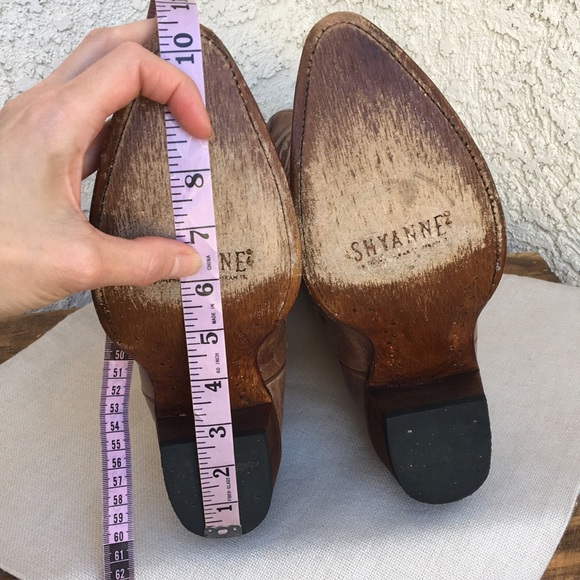 Shyanne Leather Western Cowboy Boots 9 - Picture 11 of 17